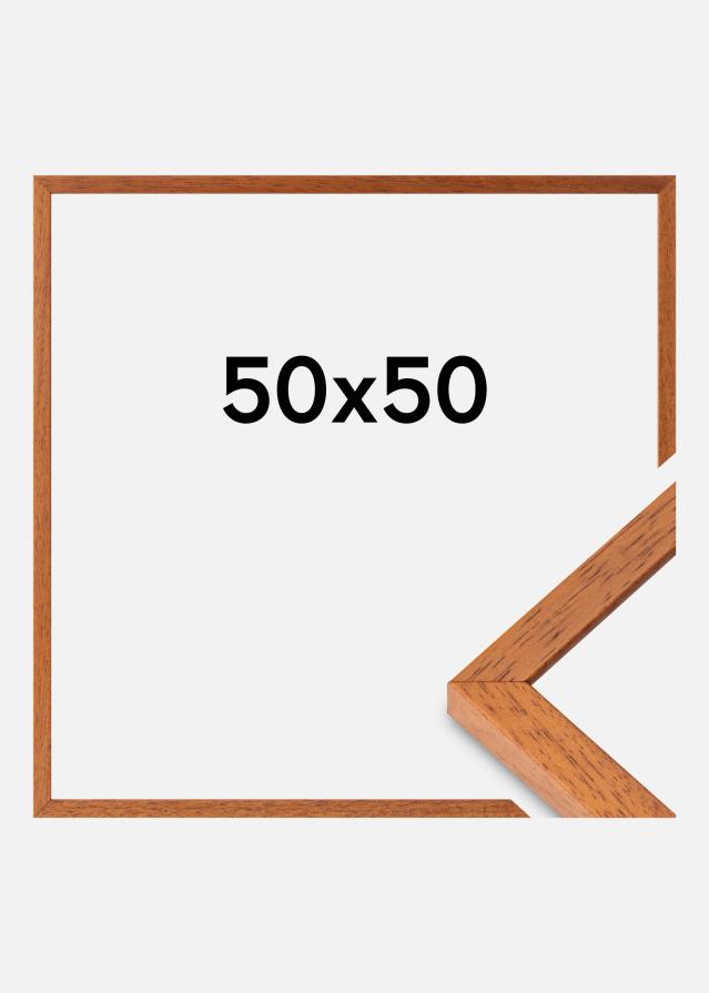 Cornice Ares Vetro Acrilico Ciliegia 50x50 cm