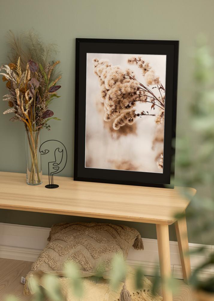 Cornice Stilren Vetro acrilico Nero 30x40 cm - Passe-partout Nero 21x29,7 cm