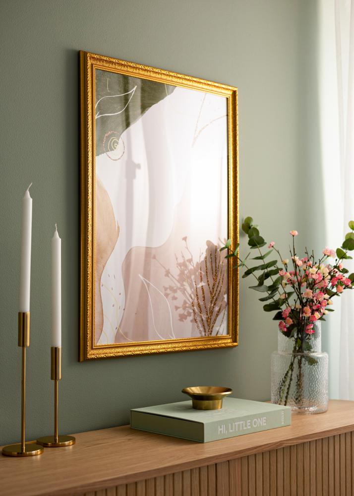 Cornice Ornate Vetro Acrilico Oro 70x100 cm