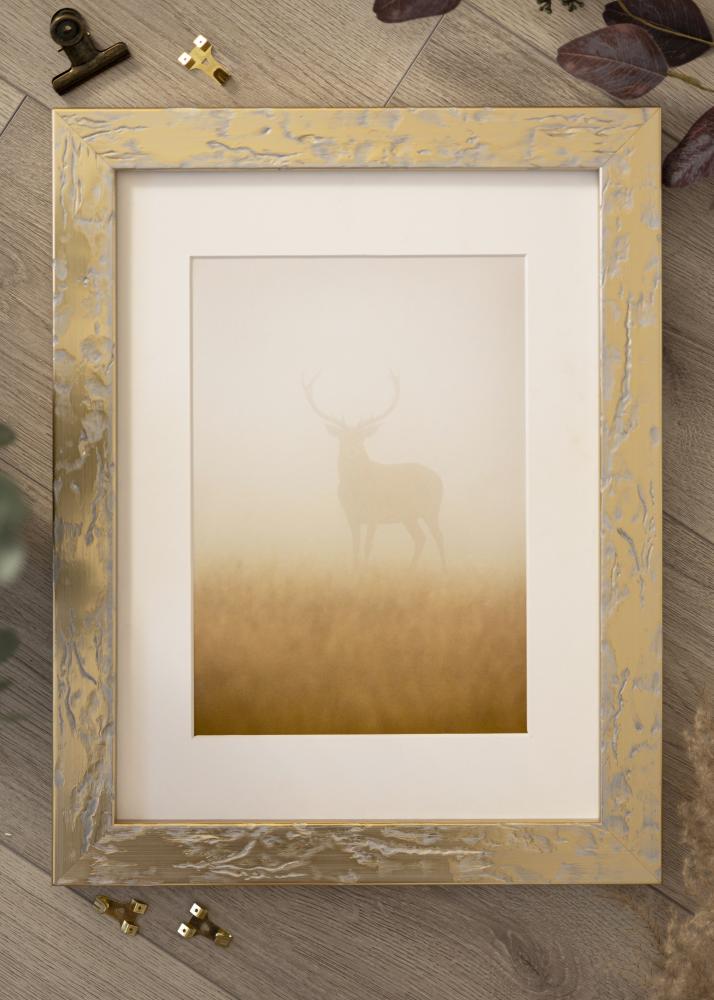 Cornice Freja Oro - Dimensioni personalizzabili