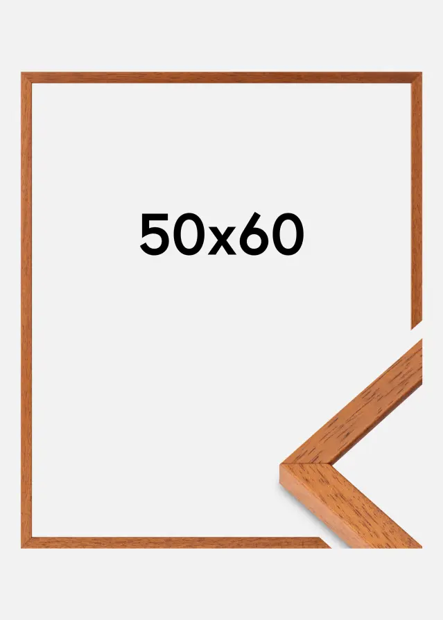 Cornice Ares Vetro Acrilico Ciliegia 50x60 cm