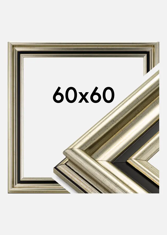 Cornice Gysinge Premium Argento 60x60 cm