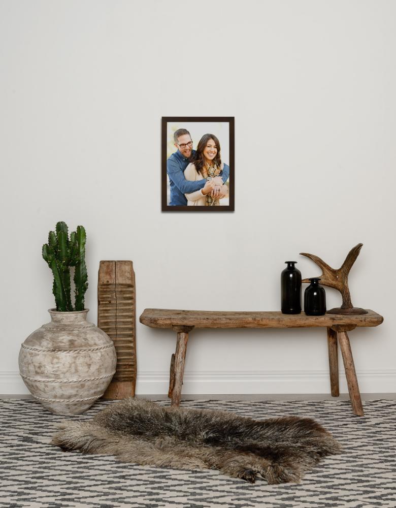 Cornice Trendline Marrone - Dimensioni personalizzabili