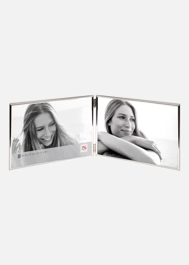 Chloe Cornice pieghevole II Argento 9x13 cm - 2 Immagini