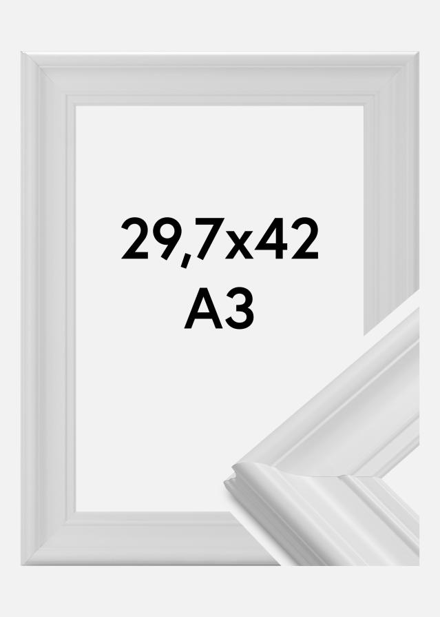 Cornice Mora Premium Bianco 29,7x42 cm (A3)