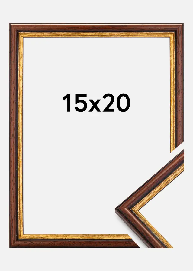 Cornice Horndal Vetro acrilico Marrone 15x20 cm