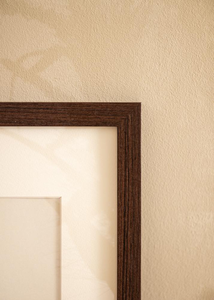 Cornice Deco Vetro acrilico Noce 20x30 cm