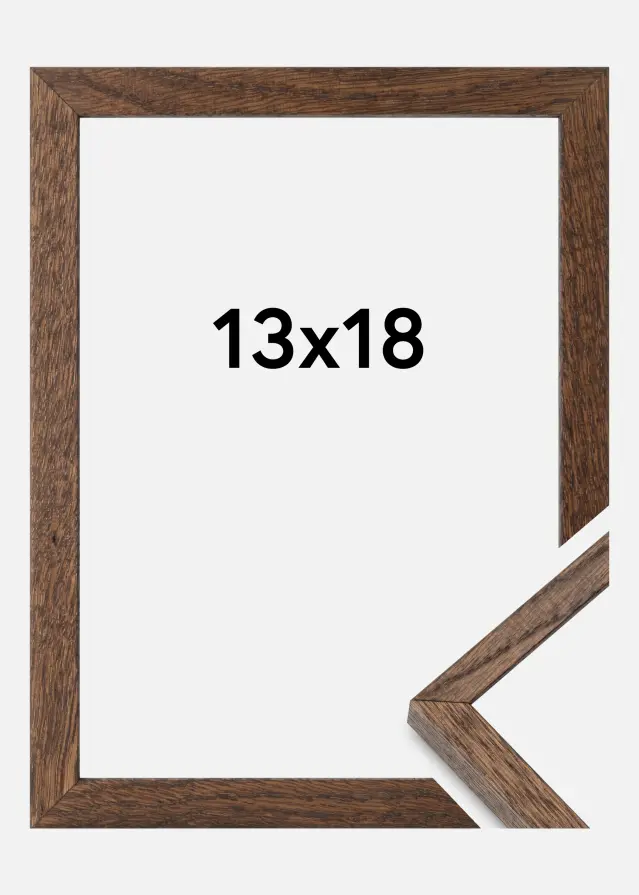 Massive Oak Vetro acrilico Dark Painted 13x18 cm