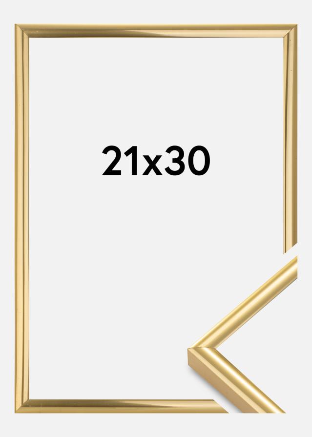 Cornice Victoria Vetro acrilico Oro 21x30 cm
