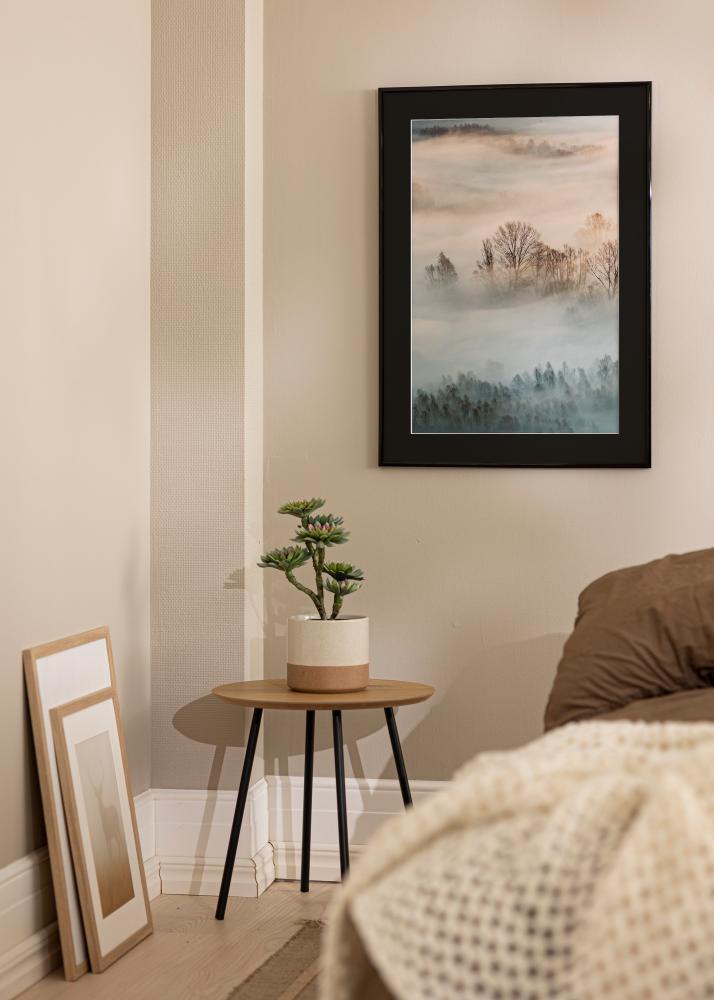 Cornice New Lifestyle Nero 30x40 cm - Passe-partout Nero 18x27 cm