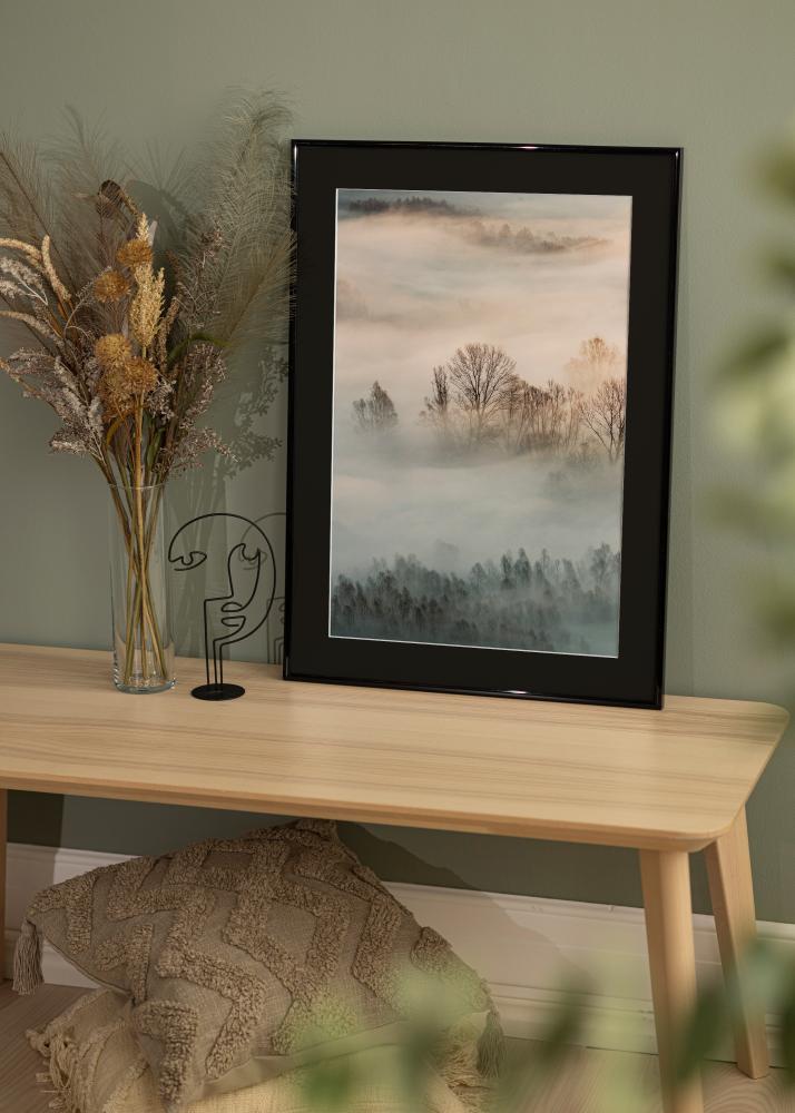 Cornice New Lifestyle Nero 30x40 cm - Passe-partout Nero 18x27 cm