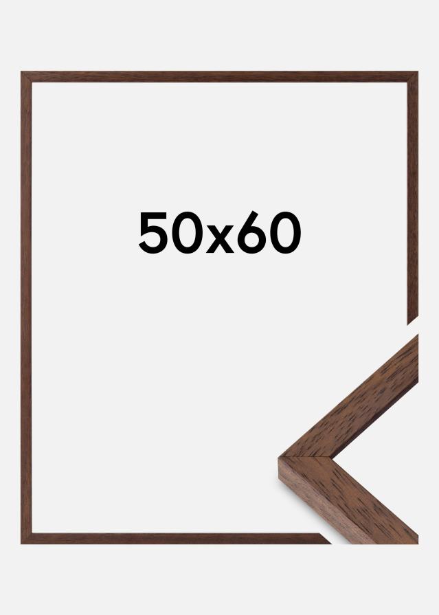 Cornice Ares Vetro Acrilico Teak 50x60 cm