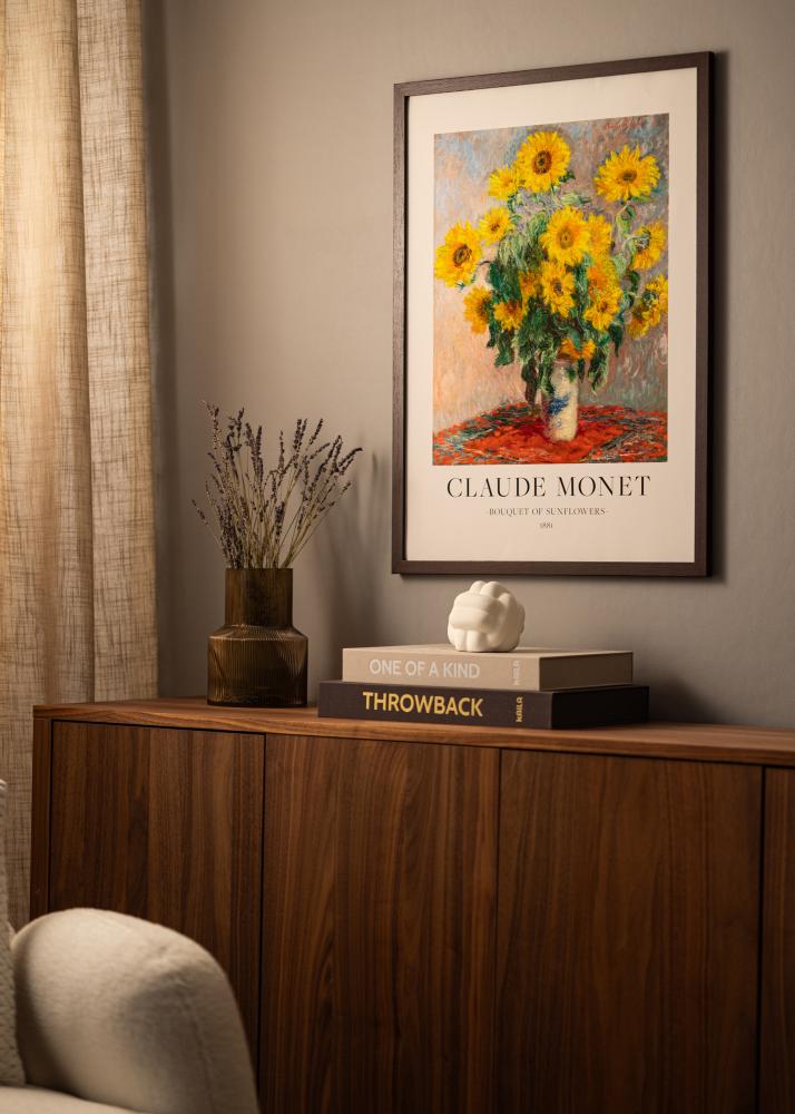 Cornice Deco Vetro acrilico Noce 20x30 cm