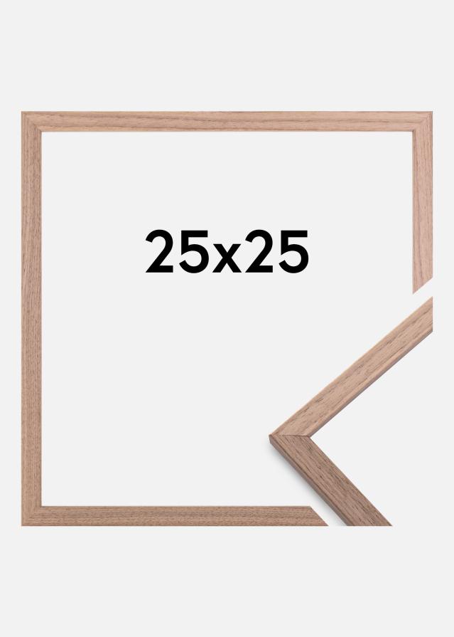 Cornice Edsbyn Noce chiaro 25x25 cm