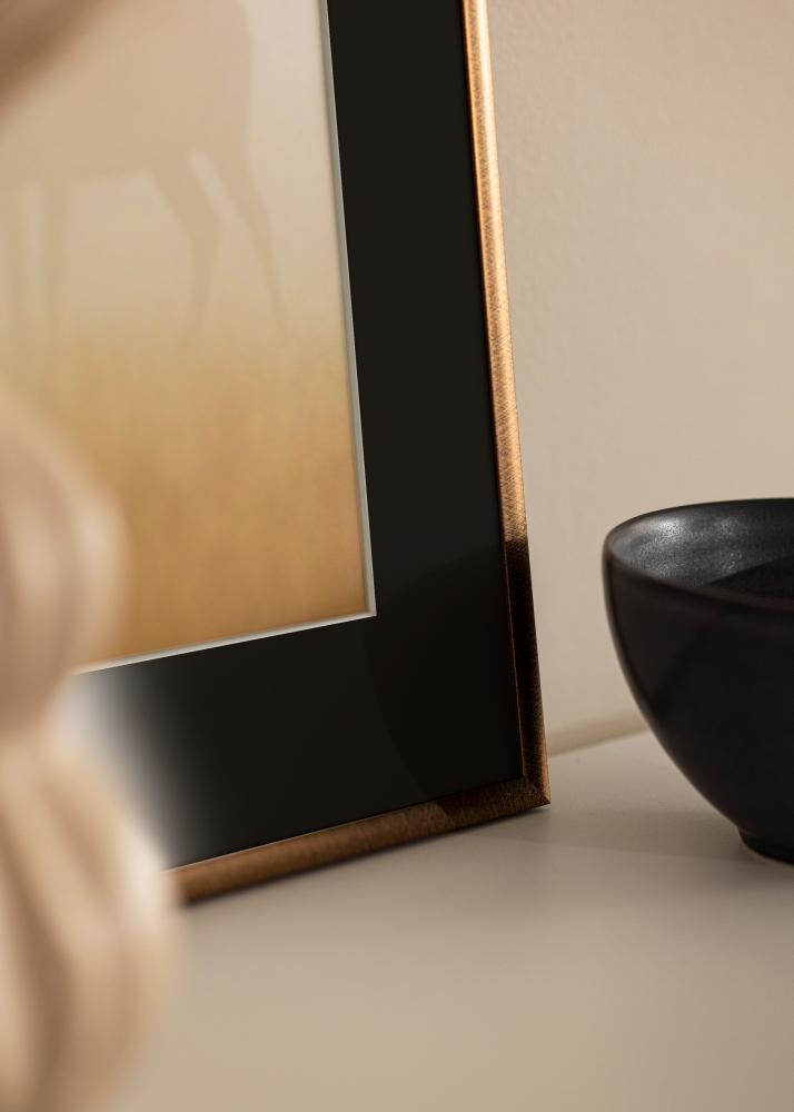 Cornice New Lifestyle Bronzo 60x80 cm - Passe-partout Nero 50x65 cm