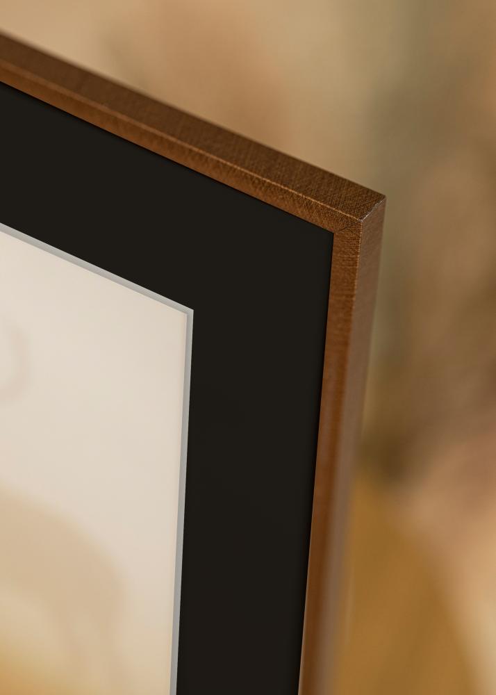 Cornice New Lifestyle Bronzo 60x80 cm - Passe-partout Nero 50x65 cm