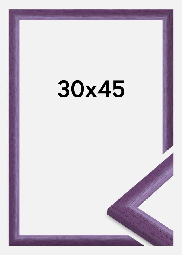 Cornice Cornwall Vetro acrilico Lilla 30x45 cm
