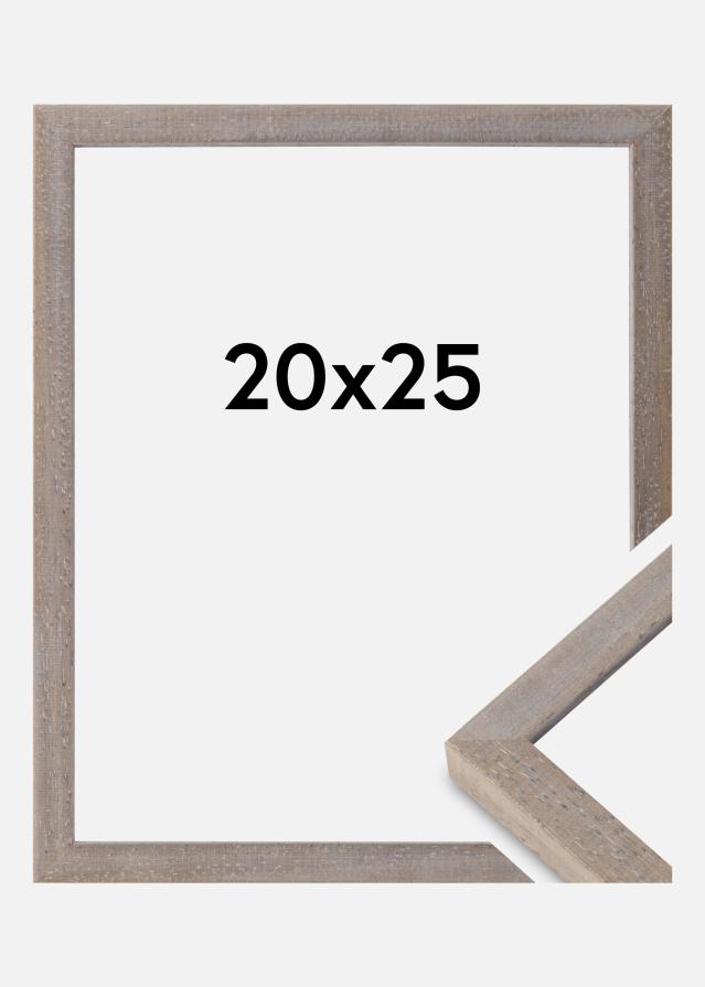 Cornice Ares Vetro Acrilico Grigio 20x25 cm