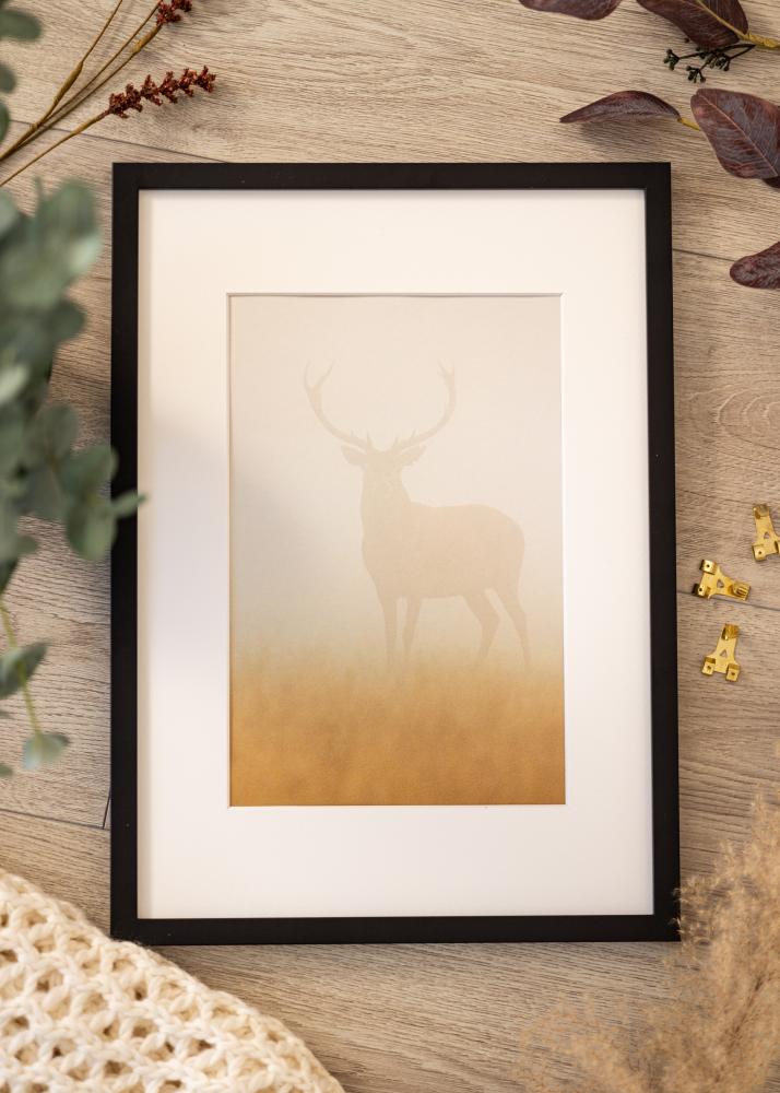 Cornice Modern Vetro acrilico Nero 70x100 cm