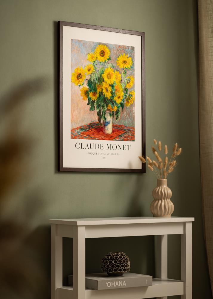 Cornice Deco Vetro acrilico Noce 20x30 cm