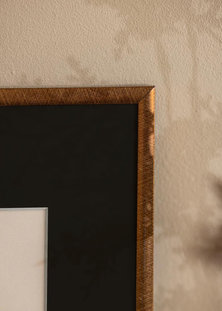 Cornice New Lifestyle Bronzo 60x80 cm - Passe-partout Nero 50x65 cm