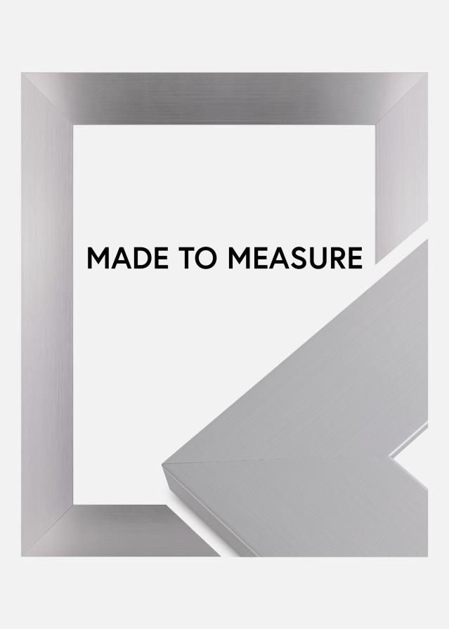 Cornice Dover Liscio Argento - Dimensioni personalizzabili