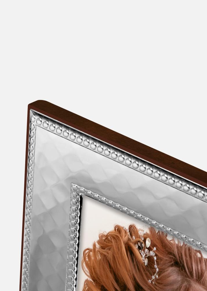 Cornice Assisi Argento 15x20 cm