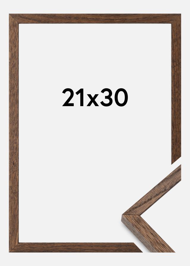 Massive Oak Vetro acrilico Dark Painted 21x30 cm