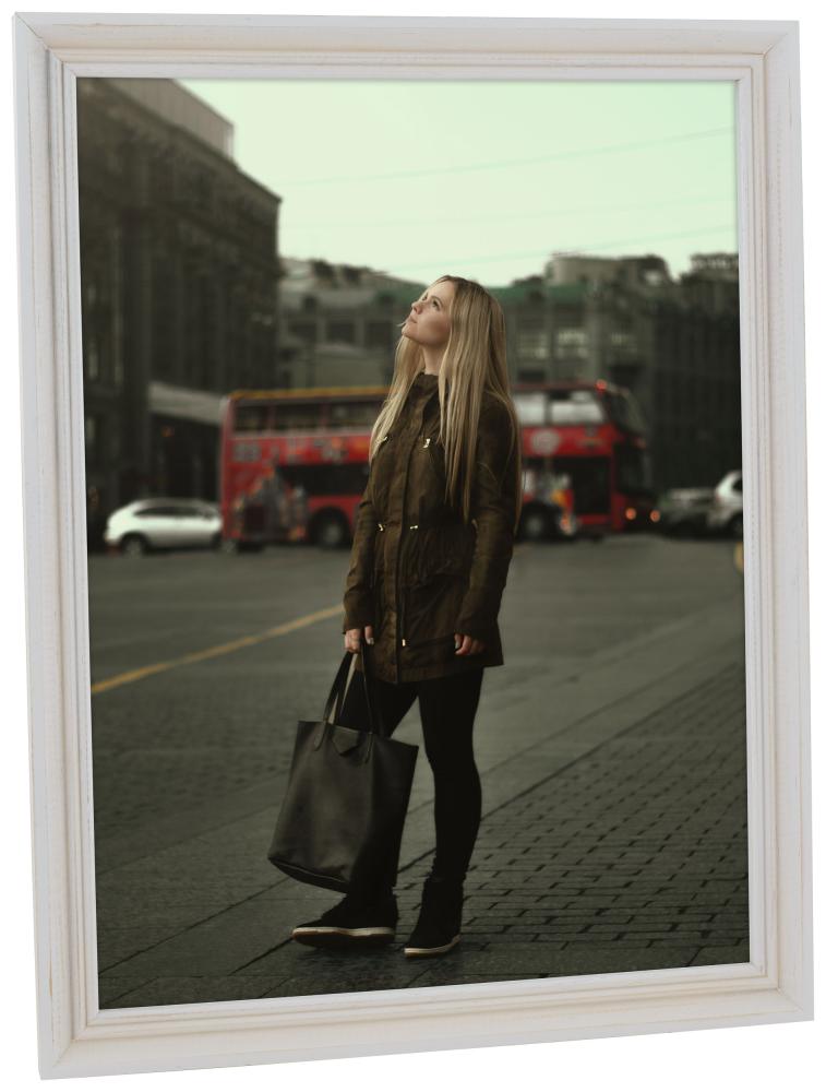 Cornice Vintage Home Bianco 30x40 cm