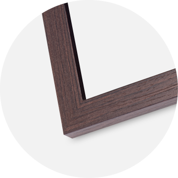 Cornice Deco Vetro acrilico Noce 20x30 cm