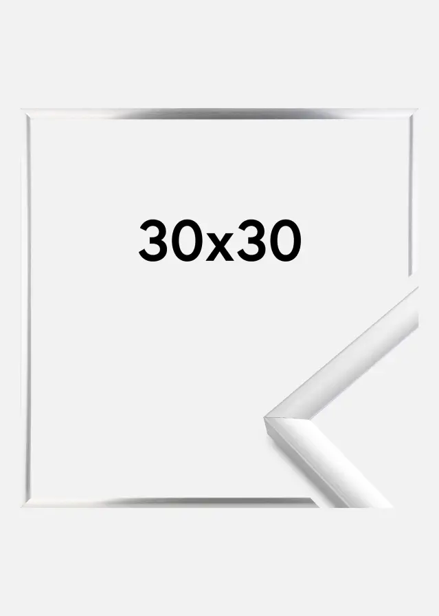 Cornice New Lifestyle Argento 30x30 cm
