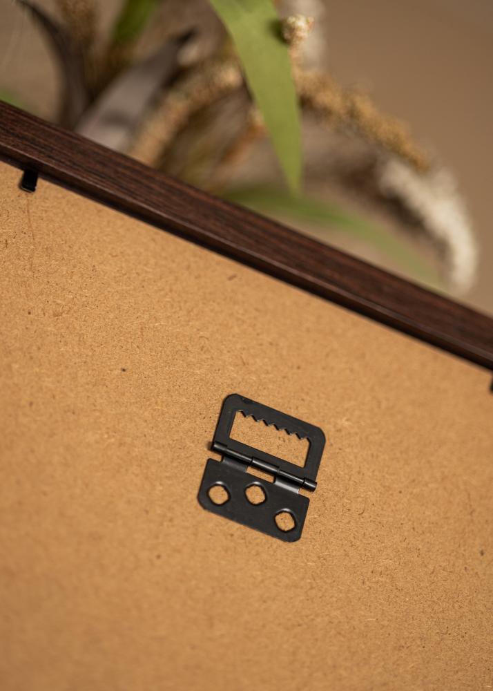 Cornice Deco Vetro acrilico Noce 60x60 cm