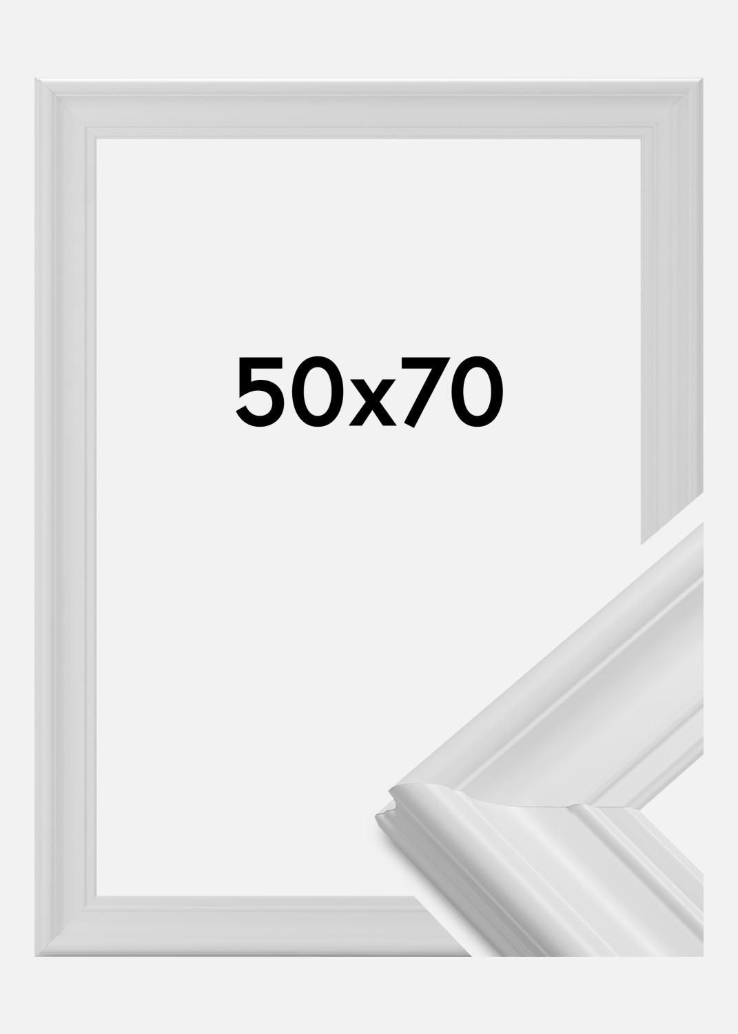 Product Image for Cornice Mora Premium Vetro acrilico Bianco 50x70 cm