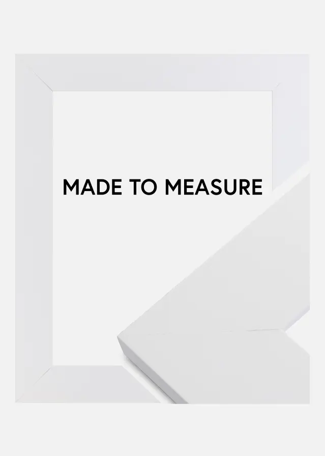 Cornice Dover Bianco - Dimensioni personalizzabili