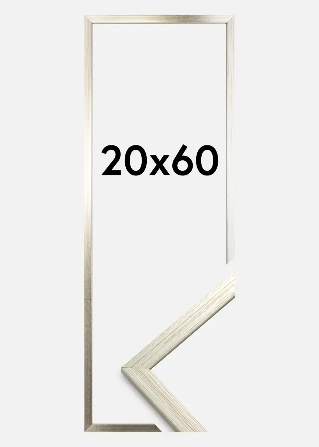 Cornice Edsbyn Argento 20x60 cm