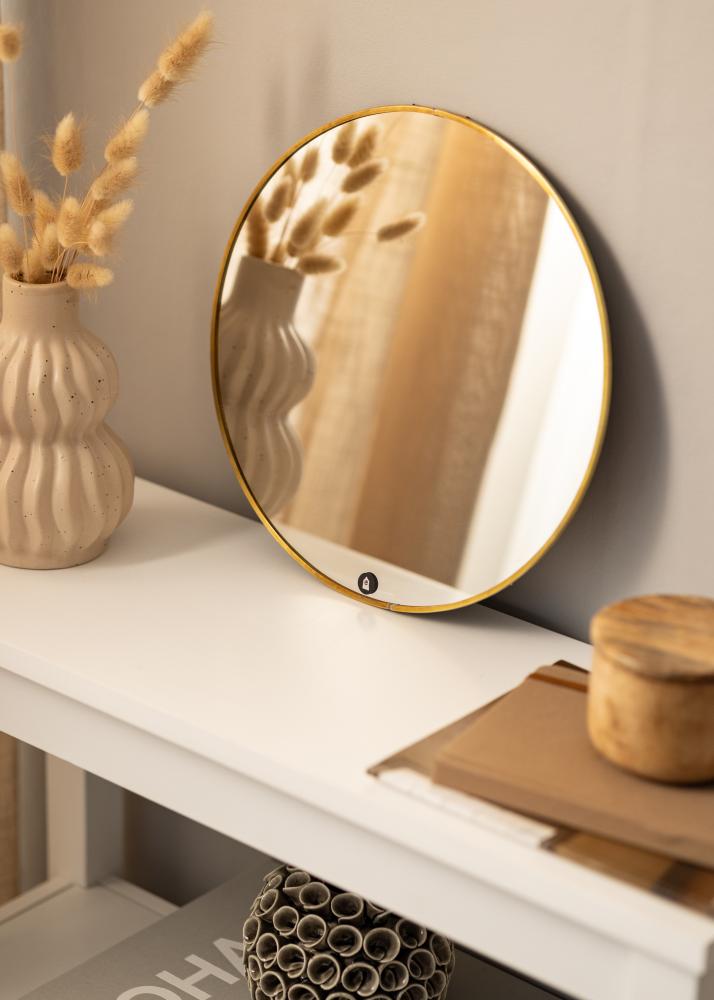Specchio House Doctor The Loop Ottone 32 cm Ø