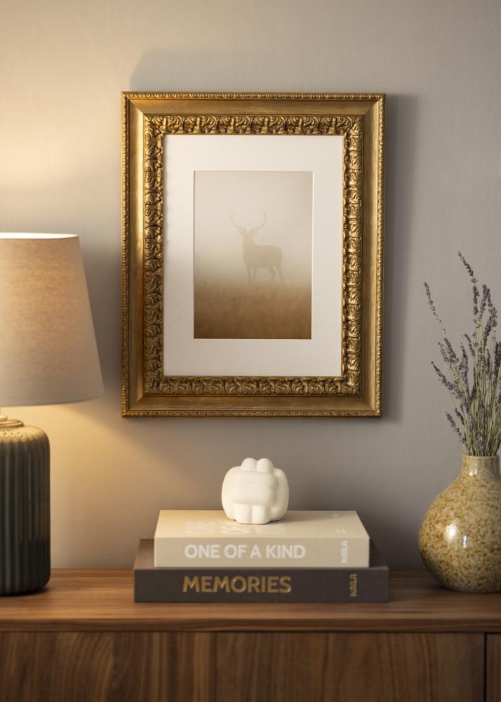 Cornice Drottningholm Oro III - Dimensioni personalizzabili