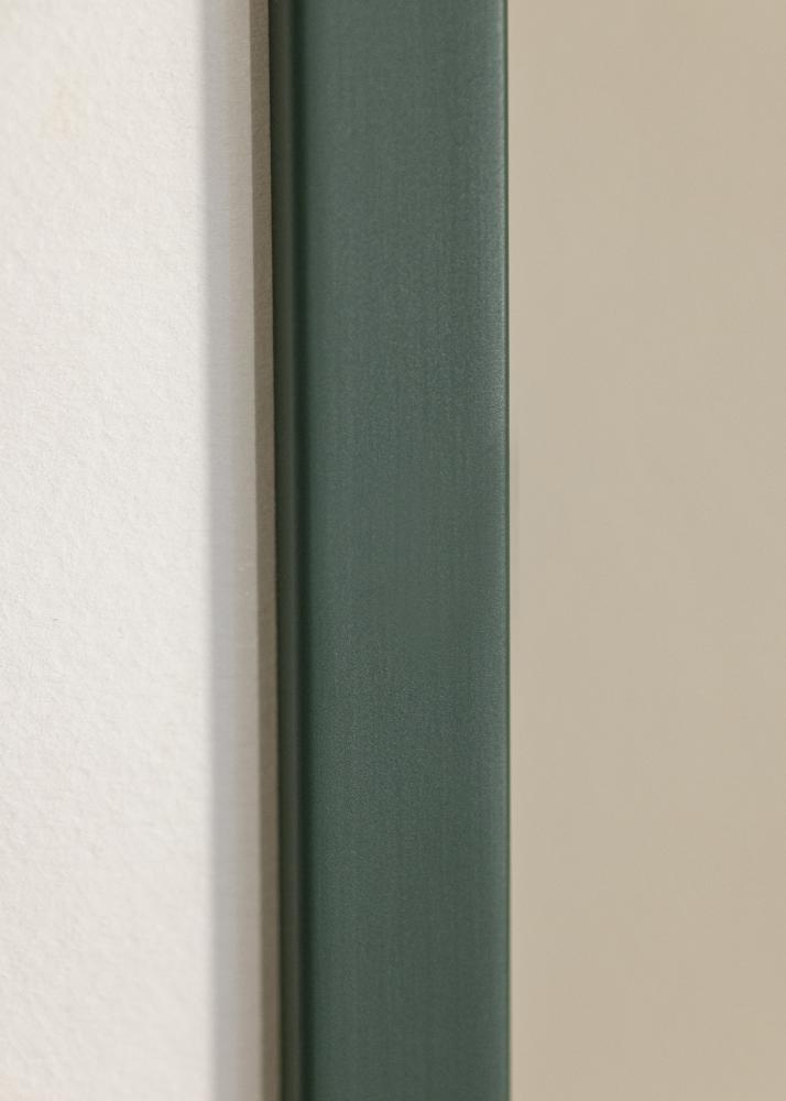 Cornice E-Line Verde 70x100 cm - Passe-partout Bianco 24x36 inches