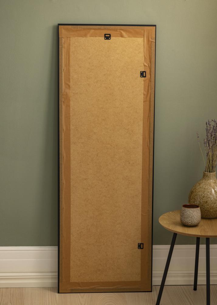 Specchio Nostalgia Nero 45x125 cm