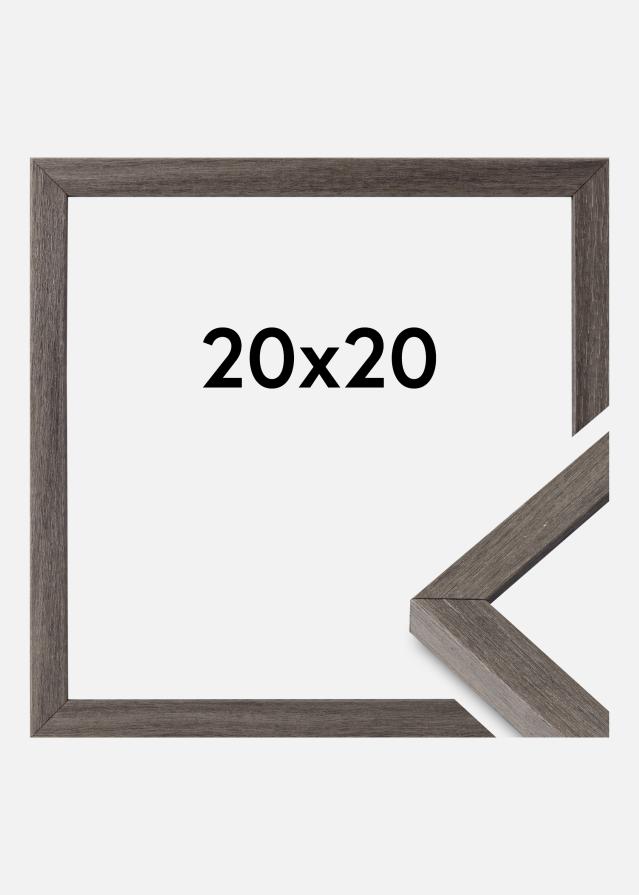 Cornice Ares Vetro Acrilico Grey Oak 20x20 cm