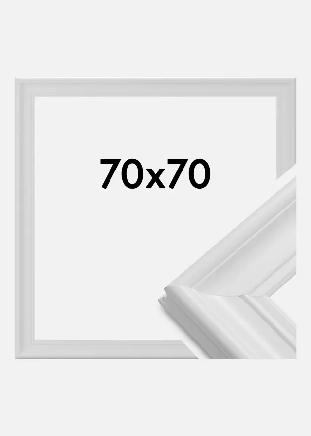 Cornice Mora Premium Bianco 70x70 cm