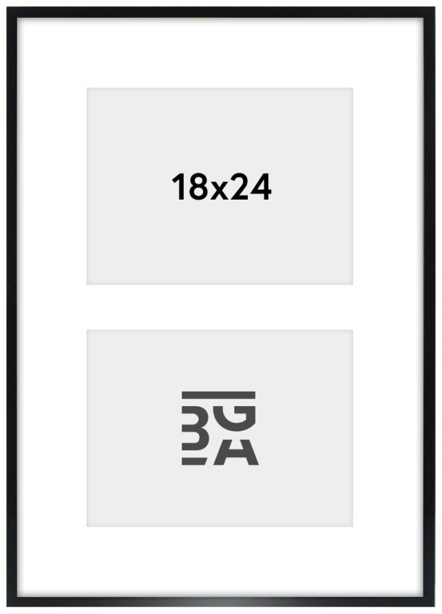 Edsbyn Cornici multiple XXII Nero - 2 Immagini (18x24 cm)