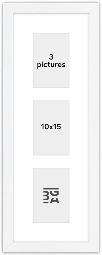 Edsbyn Cornici multiple II Bianco - 3 Immagini (10x15 cm)