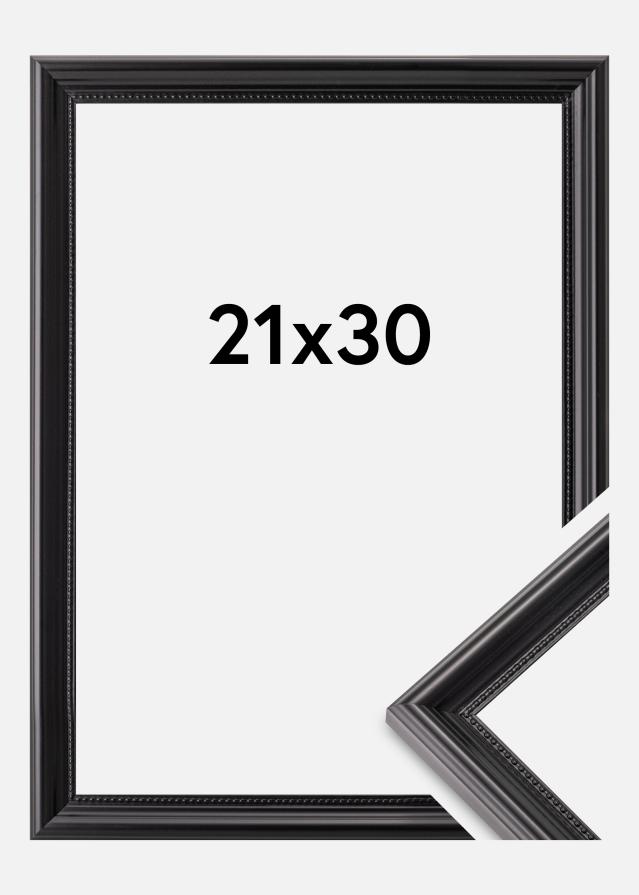 Cornice Gala Vetro acrilico Nero 21x30 cm