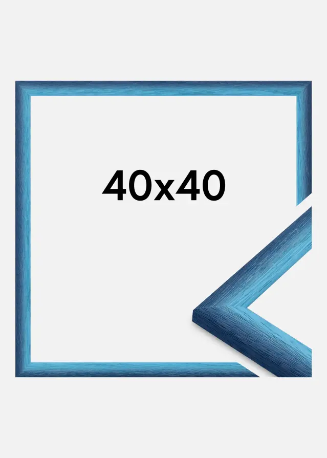 Cornice Cornwall Vetro acrilico Blu scuro 40x40 cm