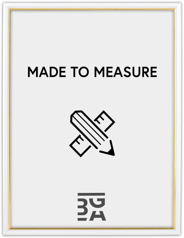 Cornice Jazz Bianco - Dimensioni personalizzabili