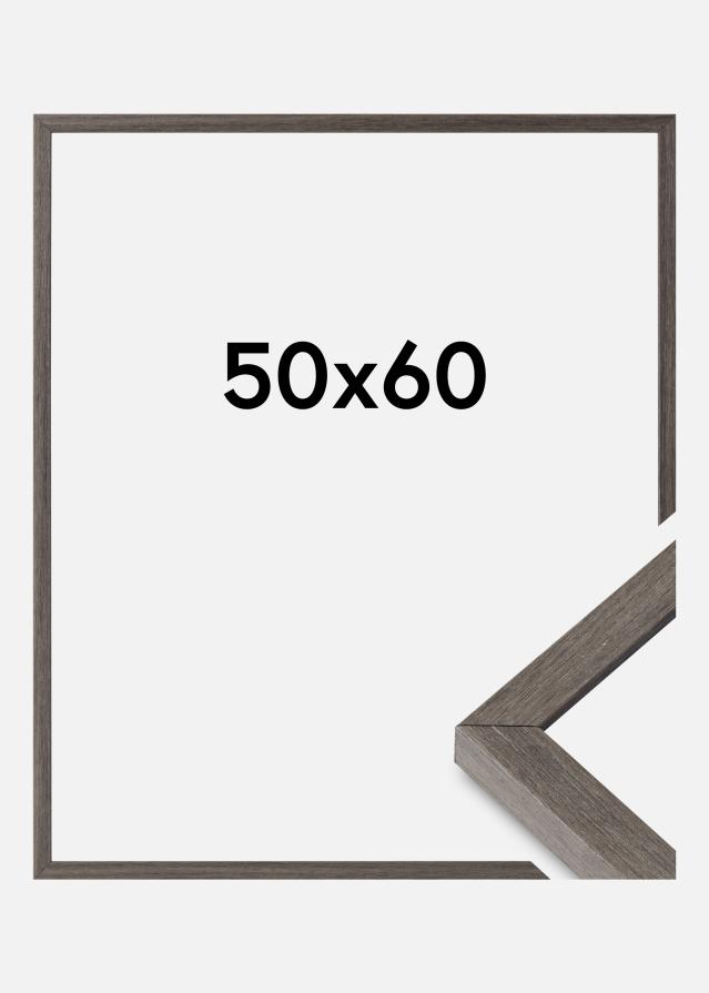 Cornice Ares Vetro Acrilico Grey Oak 50x60 cm