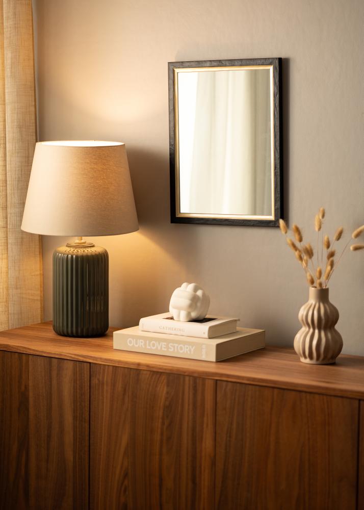 Specchio Leonie Nero - Misure personalizzate