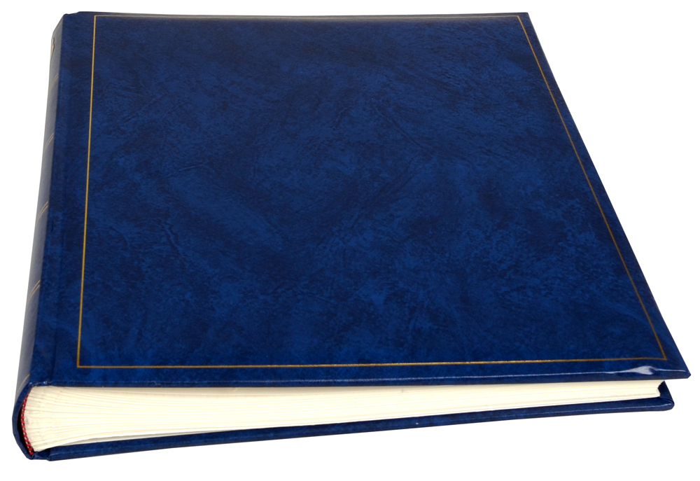 Henzo Basic Line Album fotografico Blu - 30x36 cm (80 Pagine bianche)