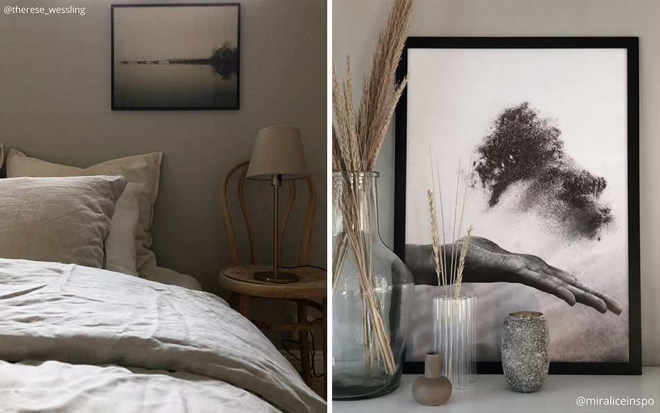 Cornici nere - poster naturali